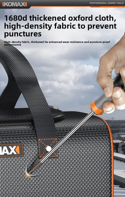 Tool Bag Oxford Cloth Portable Storage Bag, Professional Electrician and Carpenter Repair, Home Storage, HandBag