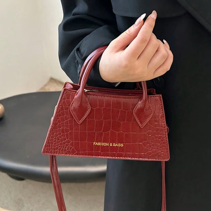 2025 Stylish Handbag - Elegant crossbody bag, Simple and fashionable crossbody bag, Small square handbag