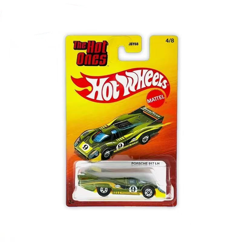 2026 Novo Hot Wheels JBY68 Retro Super Hot 917 Datsun Liga Modelo de Carro Coleção Presente