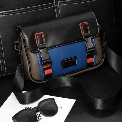 2025 New Designer Crossbody Bag for Men Bags Leather Casual Man Messenger Bag Luxury Male Bag Classic Sling Pack Shoulder Bag