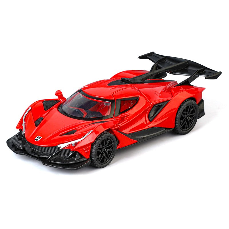 1:32 Apollo IE Miniature Vehicle Mini Alloy Diecast Model Car Metal Sound & Light Collection Hobby Children Toy Car Birthday Boy