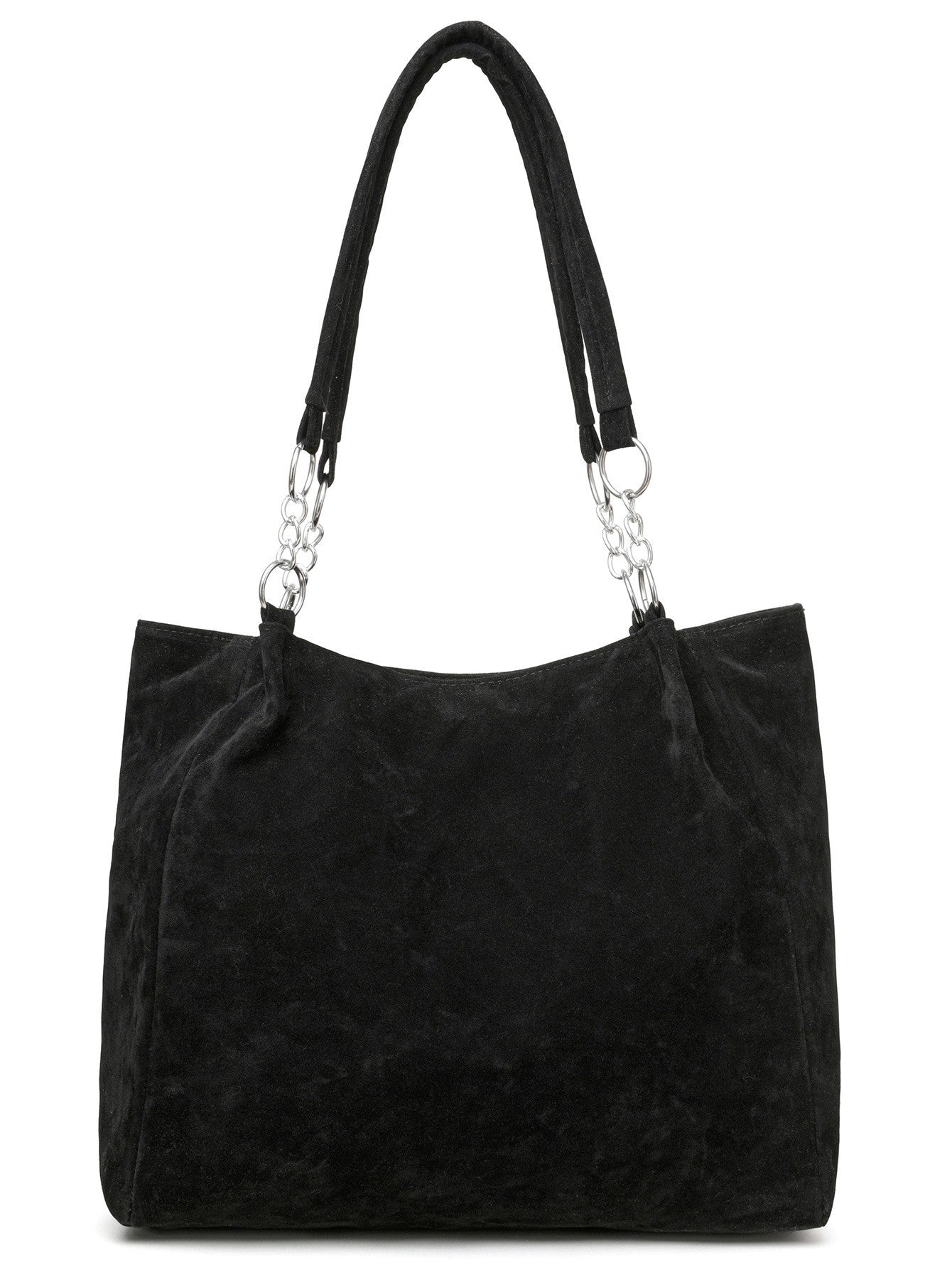 European American Autumn Winter Large Capacity Suede Women's Bag, Vintage Handbags Women Shoulder Bag, Retro Faux Suede Tote Bag