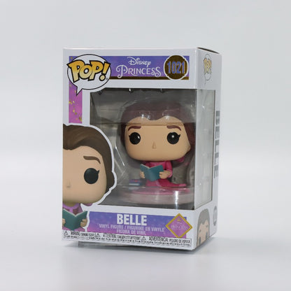 Funko POP Princesa Disney Boneco de Ação Colecionável Original Rapunzel Ariel Bela Anime Modelo Brinquedos Presente para Meninos Meninas