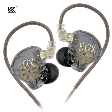KZ EDX Lite Wired In Ear Earphones  Monitor Stage Live Headphones HIFI Stereo Bass Music Earbuds Sports Gaming Headset