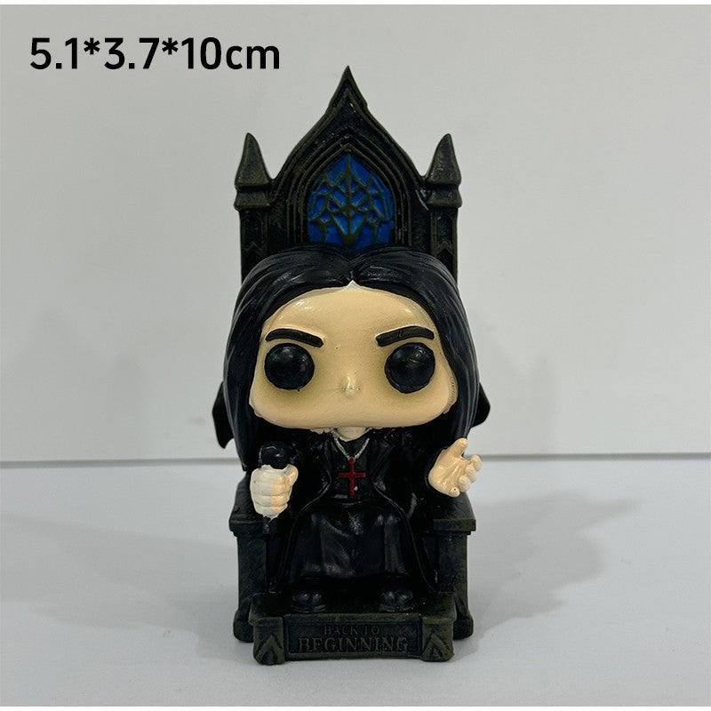 Ozzy Osborne Figure Thank You Ozzy The Final Show Resin Duck Doll Ornaments Desktop Decoration Cute Doll Fans Souvenir Gift