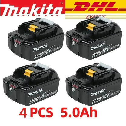 Bateria Recarregável Original Makita 18V 9Ah 6Ah 5Ah para Ferramentas Elétricas Makita Bateria de íons de lítio 18v de Substituição + carregador + furadeira elétrica