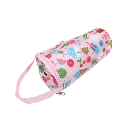Baby Milk Bottle Insulation Bags Cartoon Portable Waterproof Feeding Bottle Thermal Bag Milk Warmer Cooler Stroller Hang Bags