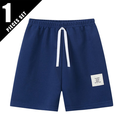 1/3 Pcs Children's Basic Joker Shorts Boy Leisure Sports Tether Pants Girl Fashion Comfortable Multicolor Combination Hot Pants