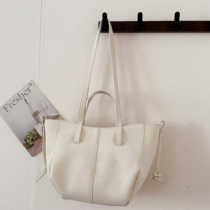 Large Capacity PU Leather Shoulder Bags for Women 2025 Luxury Designer Crossbody Bag Females Brand Retro New Handbags and Purses