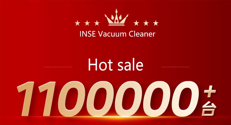 INSE V50 Cordless Vacuum Cleaner Powerful Suction 6-in-1 Lightweight Stick Vacuum with Rechargeable Battery for Carpets Pet Hair