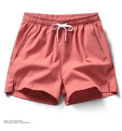 2024summer hot selling sports shorts, running pants, three piece pants, men's and women's zippered pockets, couple's short
