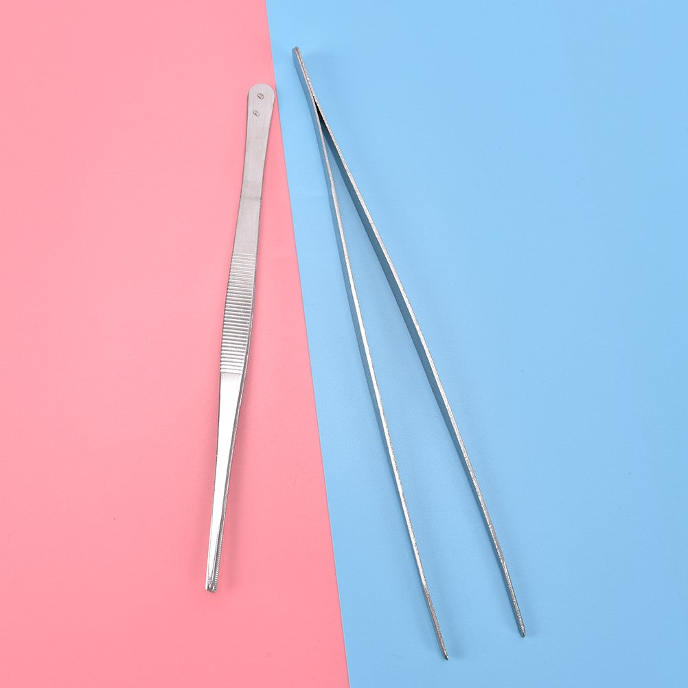 1PC Utensílios de Cozinha em Aço Inoxidável Pinça de Churrasco Pinça de Alimentos Pinça Clipe Pinça Clipe Ferramentas de Buffet de Churrasco de Restaurante
