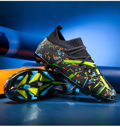 TF/AG Men Football Boots Society Cleats Soccer Shoes Boys Professional Football Field Boots Indoor Fast Non Slip Sneakers Match
