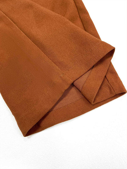 Women's Plain Pocket Button Front Wide Leg Pants, Casual High Waist Trousers for Daily Wear, Ladies Bottoms for All Seasons