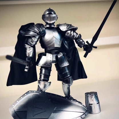 Medieval Knight  Lucky 13 Doll Figure Movable Joint Puppet Joint Building Block 3D Assembled Boy Toy Gift Building Blocks
