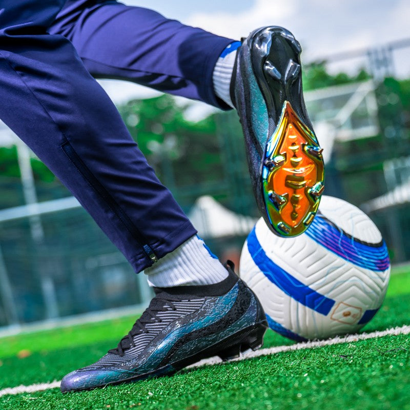 2511 Mens Soccer Shoes Ultralight Turf Soccer Cleats for Kids Sneakers TF/FG Training Football Boots Chuteira Campo 34-45