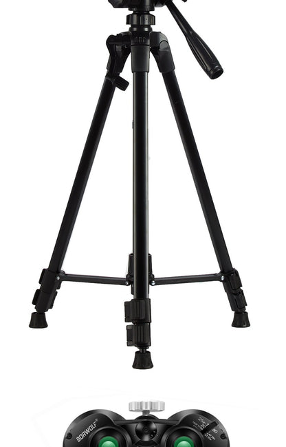 Novos Binóculos BORWOLF 2024 25-75X80 Alta Definição à prova d'água Militar Telescópio para Observação de Pássaros Caminhada Caça Esportes