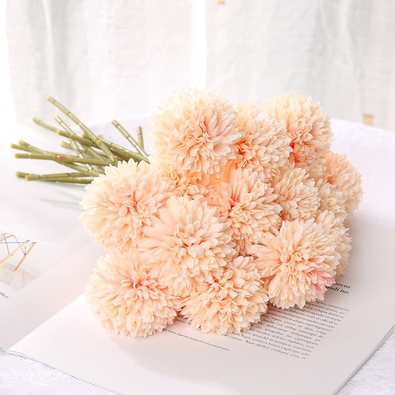 3/5Pcs Dandelion Flower Bouquet Valentine's Day Party Birthday Room Decoration New Year's Gift Supplies Hyacinth Wedding Decor