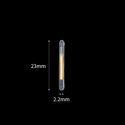 50/100 peças Bastão Fluorescente Vaga-lume Luz de Vara de Pesca Flutuante Luminoso Escuro Vara de Pesca Exterior Luz de Vara Fluorescente