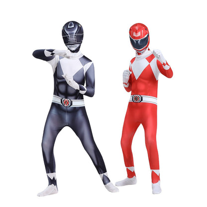 Morpher Superhero Cosplay Costume Samurai Sentai Shinkenger Rangers Cosplay Fantasia Halloween Birthday Party Jumpsuit Mask Suit