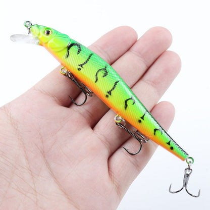 Isca Artificial Pesca 11.5cm/14g Bionic Balançante Isca Rígida com Olhos 3D Anzol Wobbler Pesca de Carpa Pesca de Baixo Perca 5/10 Peças