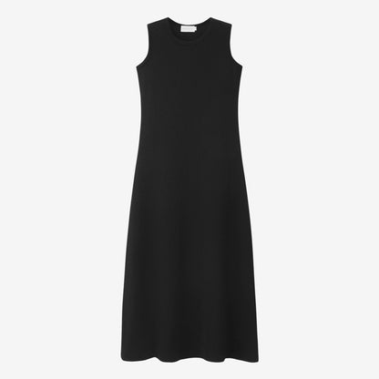 AS 2025 summer ribbing closed-fit wrap tops + Aline dress high Stretch matching