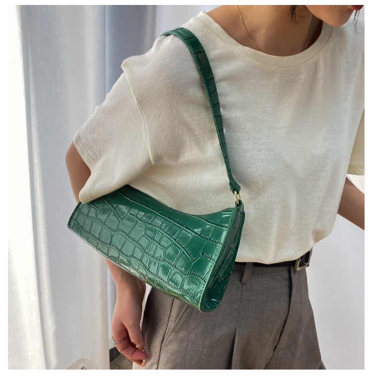 Fashion Exquisite Shopping Bag Retro Casual Women Totes Shoulder Bags Female Leather Solid Color Chain Handbag for Women 2024