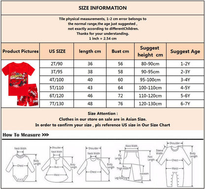 Summer Kids Pyjamas Children Sleepwear Baby Set Elsa Girls Minnie Short sleeved Pijamas Cotton Nightwear Clothes Pajamas Sets