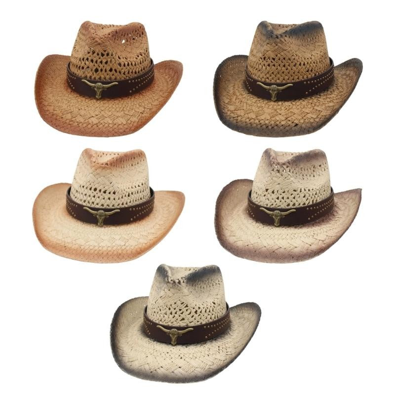 31BB Lightweight Cowboy Hats Western Headgear Comfortable Hat For Travel Or Concerts