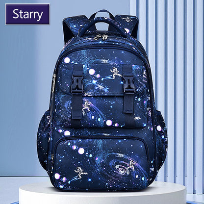 Mochila Ergonômica de Suporte Confortável para Coluna, para Livros Infantis do Ensino Fundamental e Médio Meninos Leve
