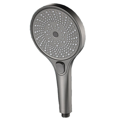 Chuveiro de tela grande com 3 modos de velocidade, acessórios portáteis para chuveiro, suprimentos de banheiro, kit completo de acessórios de chuveiro