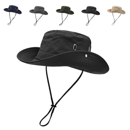 Chapéus De Pescador Masculinos De Material De Secagem Rápida, Prateados, Com Porosidade, Bonés Casuais Para Exterior, Chapéu De Proteção Solar Masculino, Chapéu De Aventura