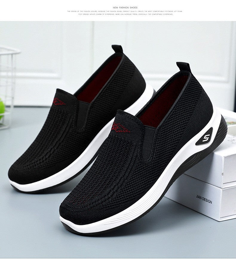 Women Casual Sports Shoes Breathable Lightweight Sneakers Anti-slip Flats Outdoor Running Walking Shoes Female Vulcanized Shoes