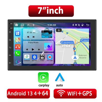 ESSGOO 2 Din Android Car Radio Carplay 7 9 10 Polegadas Carro Multimídia Vídeo Player Estéreo Rádio GPS Para Estilo Tesla Nissan Hyundai