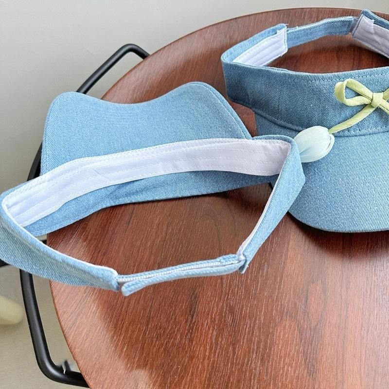 Women Casual Summer Sun Hat Adjustable and Breathable Hollow Top Outdoor Caps