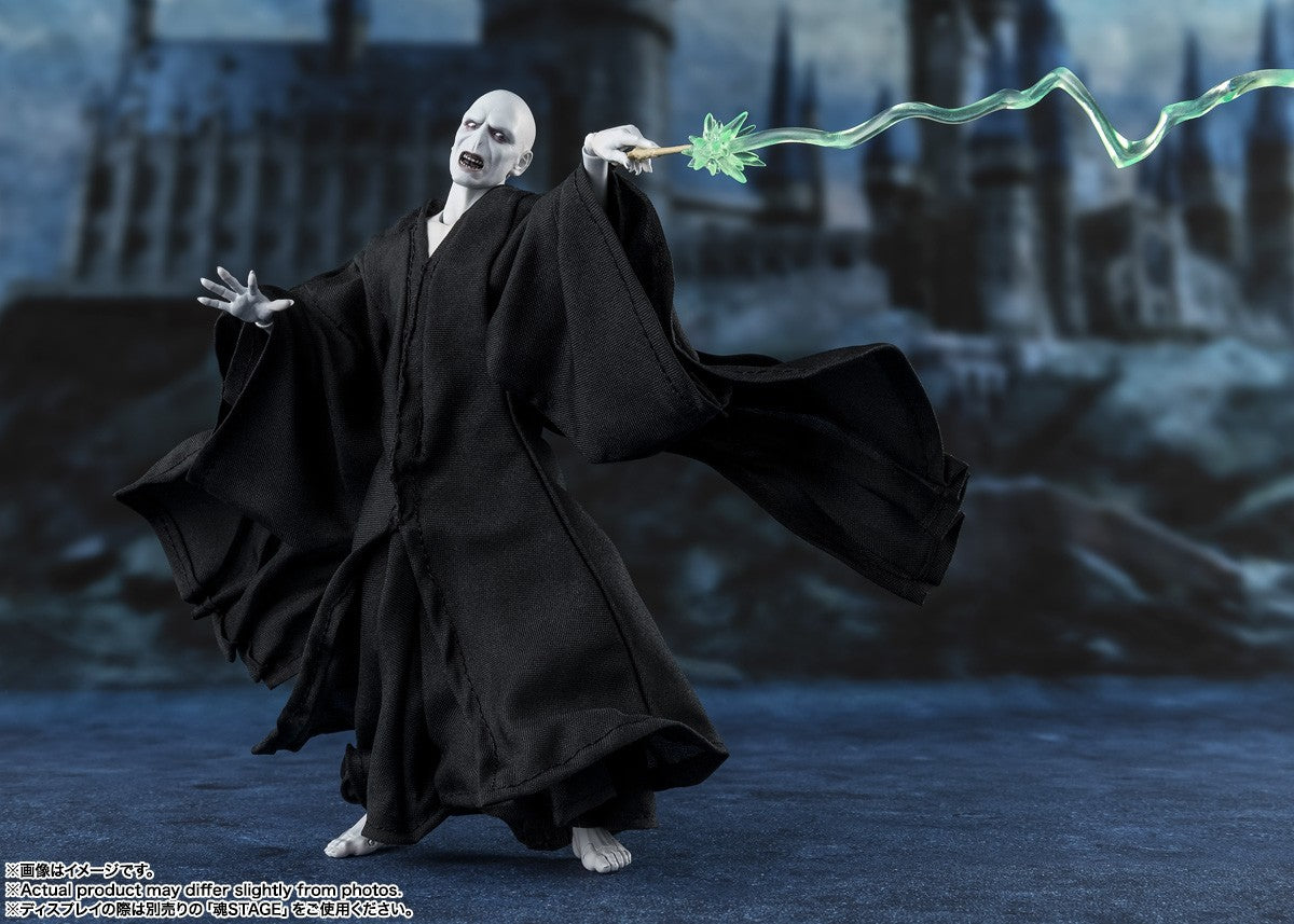 Original Bandai S.H.Figuarts SHF Harry Potter SHF Lord Voldemort Harry Potter e o Cálice de Fogo Boneco de Ação Brinquedos Presentes Co