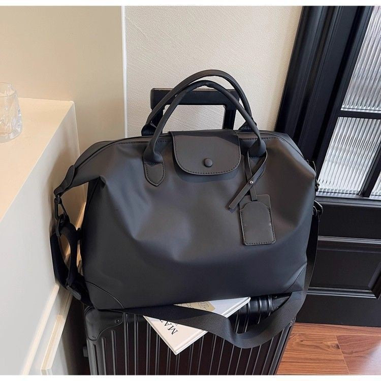 Women's Yoga Fitness Bag Short Trip Travel Bag Waterproof Soft Large Capacity