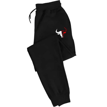 Calça Jogger Masculina Casual Leve Estampada com Elástico - Tecido 100% Poliéster com Cordão Ajustável na Cintura e Bolsos Laterais