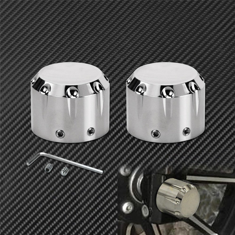 Tampa de Porca do Eixo Dianteiro de Motocicleta 29mm para Harley Sportster XL883 1200 Touring Wide Glide Dyna Fat Bob Softail Dyna VRSC