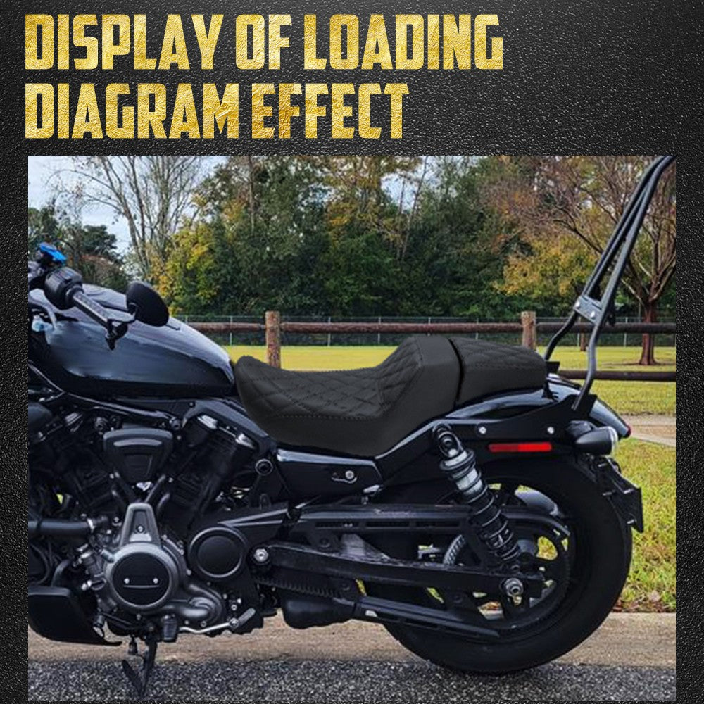 Assento de motorista e passageiro para motocicleta Harley Nightster RH975 2022-2024 Nightster Special RH975S 23-24