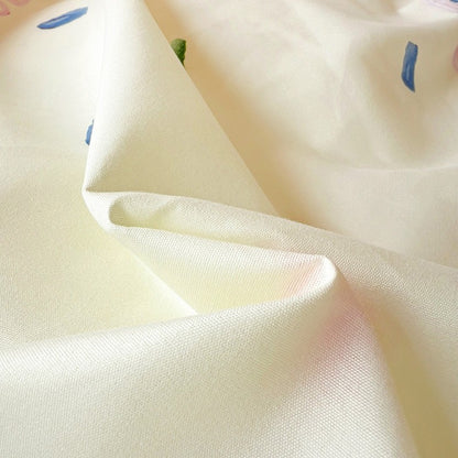 3pcs New Printed Quilt Set for Ladies Bedroom Apartment Student Dormitory Sweet Wind Cartoon (1pc Quilt Set +2pcs Pillowcase)