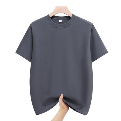 Fast Shipping T-Shirts Men Male Tee Shirts Summer Cotton Basic Under Wear Tshirts Boy Plus Size 4XL 5XL Man Clothing Solid Tops