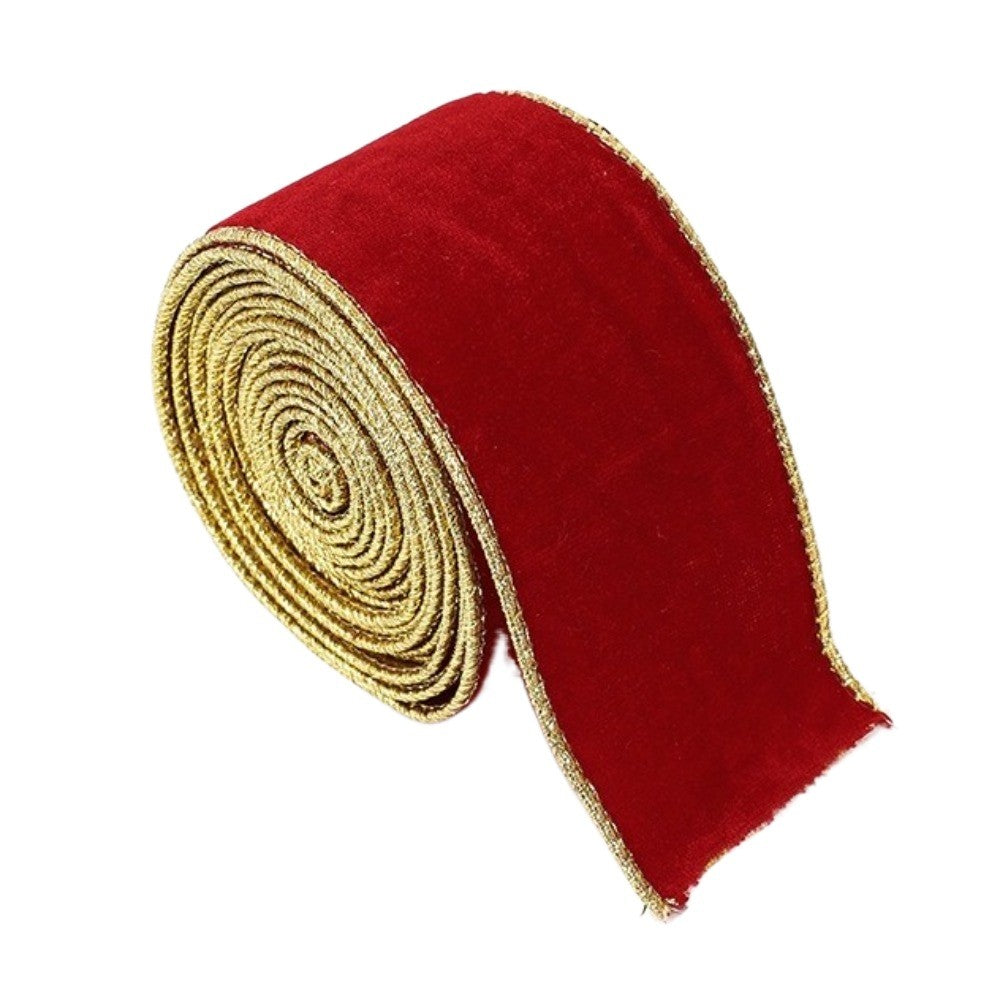 New 2m Christmas Ribbon DIY Lmitation Linen Fabric Swirl Ribbon Christmas Tree Ribbon Plaid Bow Snowflake Burlap Ribbon