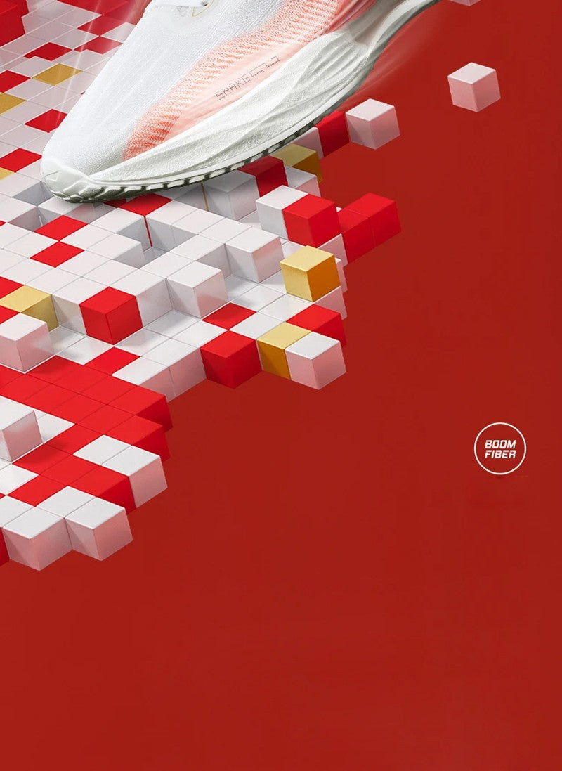 Li-Ning Men SUPER LIGHT 22 Light Running Shoes TEMPO BOUNSE Cushion BOOM FIBER LiNing Wearable Anti-Slip Sneakers ARBV001