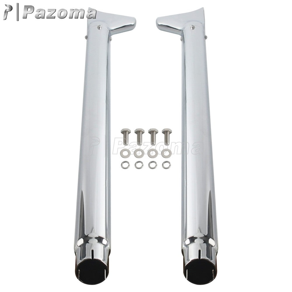 For Harley Softail Breakout Standard Slim Deluxe 2007-17 Motorcycle 33/36/39/42" Fishtail Exhausts Slip On Exhaust Pipe Muffler
