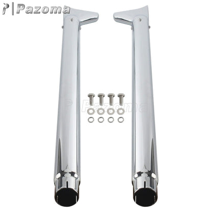 For Harley Softail Breakout Standard Slim Deluxe 2007-17 Motorcycle 33/36/39/42" Fishtail Exhausts Slip On Exhaust Pipe Muffler