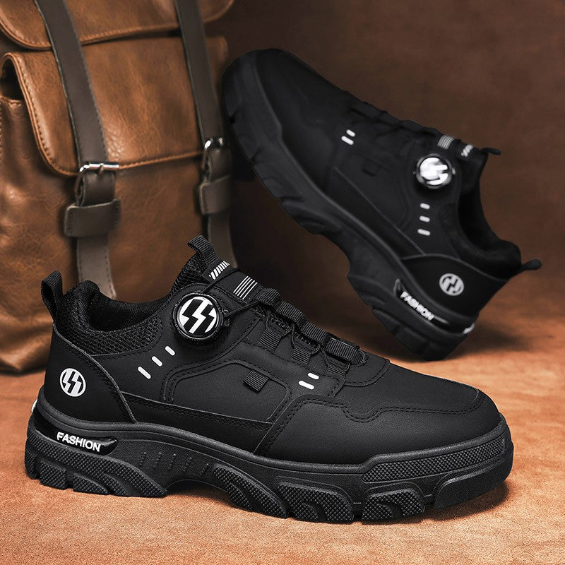 Summer Mens Casual Shoes Leather Men's Sneakers Comfortable Soft Male Wark Board Shoes Platform Shoe for Men ????????? ???????