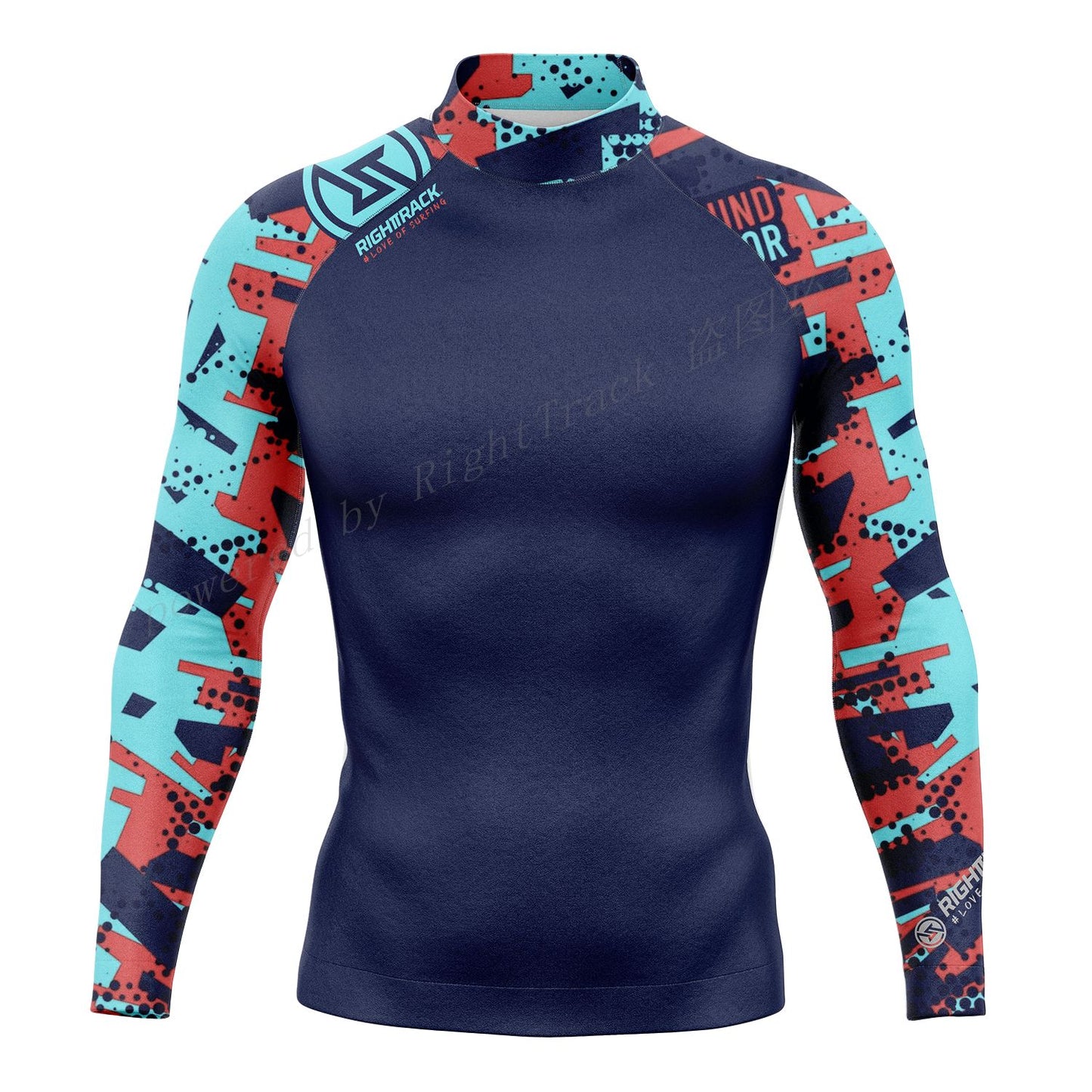 RT Rashguard Camouflage Long Sleeve Surfing Shirt UV Protection Swimwear UPF Summer Lycra Sunscreen Beachwear