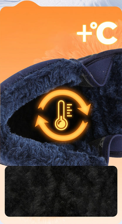 Kids 2025 New Wide Toe Barefoot Snow Boots Boys Girls Winter Minimalist waterproof Sneakers Girls Boys Non-Slip Warm Snow Boots