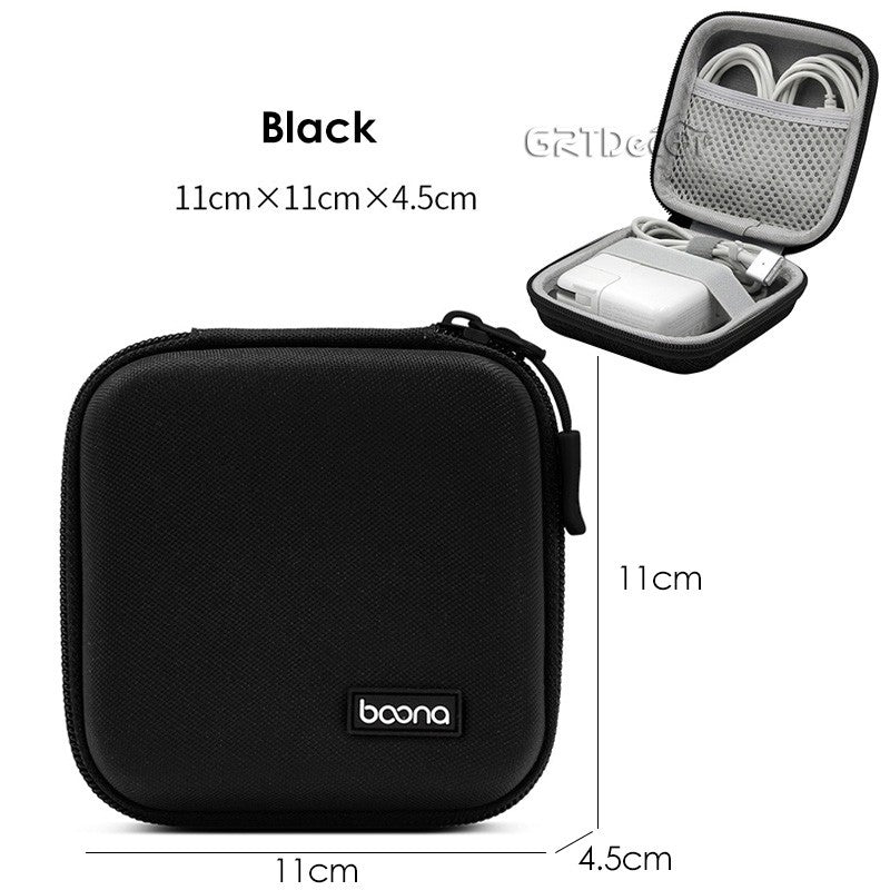 Hot Sale Waterproof Hard Shell Digital Gadgets Storage Bag Travel Organizer for Electronics Accessories HDD Earphone Storage Box